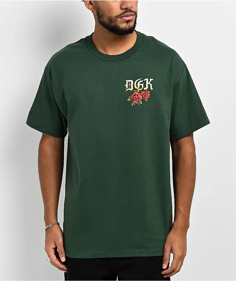 DGK Ridin Dirty Green T-Shirt