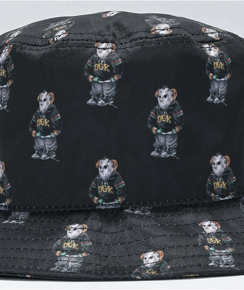 DGK Rival Black Bucket Hat