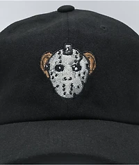 DGK Rival Black Strapback Hat