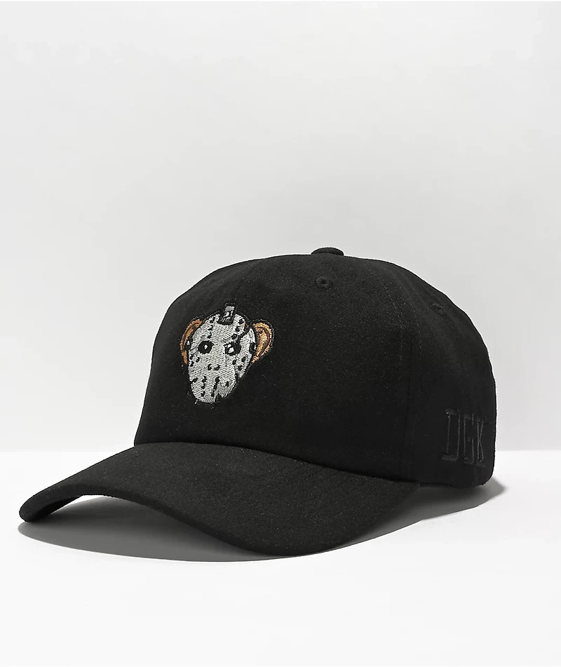DGK Rival Black Strapback Hat