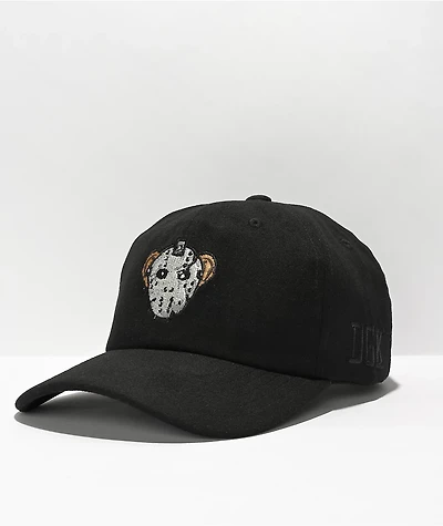 DGK Rival Black Strapback Hat