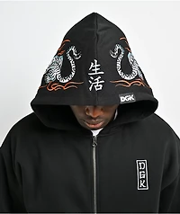DGK Roamer Black Zip Hoodie