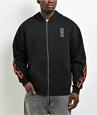 DGK Roamer Black Zip Hoodie