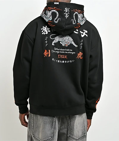 DGK Roamer Black Zip Hoodie