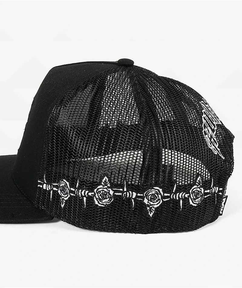 DGK Ruthless Black Trucker Hat