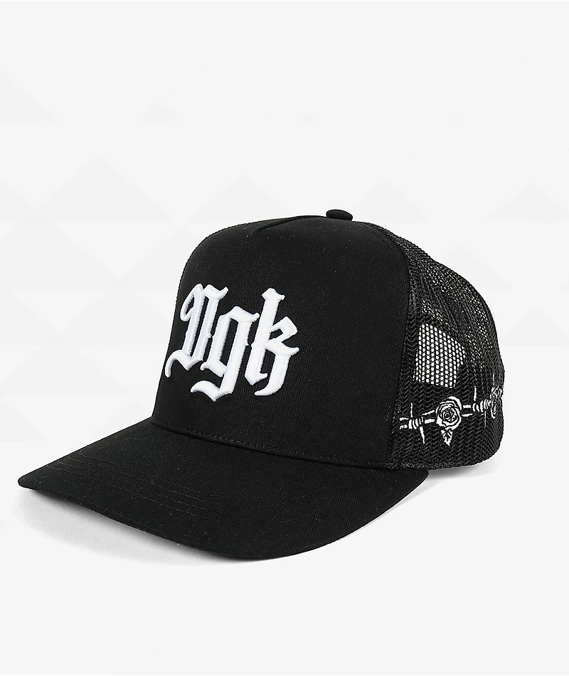 DGK Ruthless Black Trucker Hat