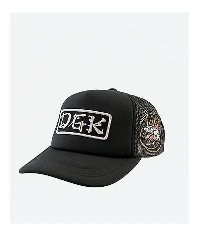 DGK Ryujin Black Trucker Hat