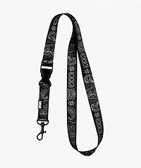 DGK Sacramento Black Lanyard