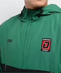 DGK Saga Green & Black Windbreaker Jacket