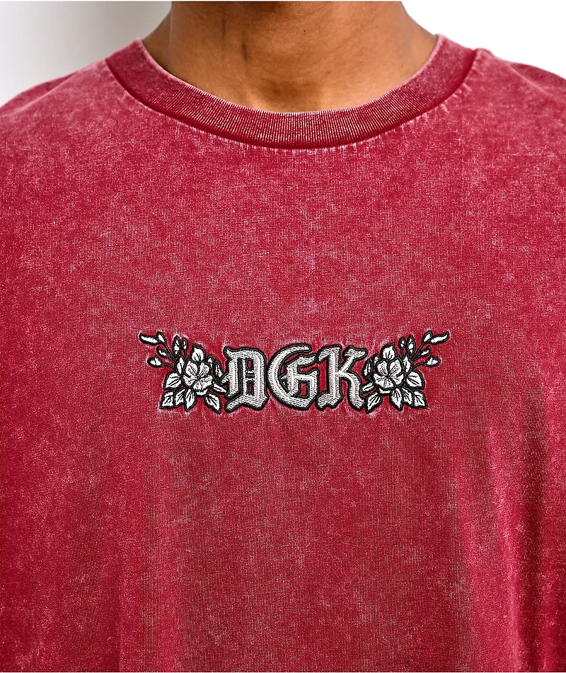 DGK Saint Red Wash T-Shirt