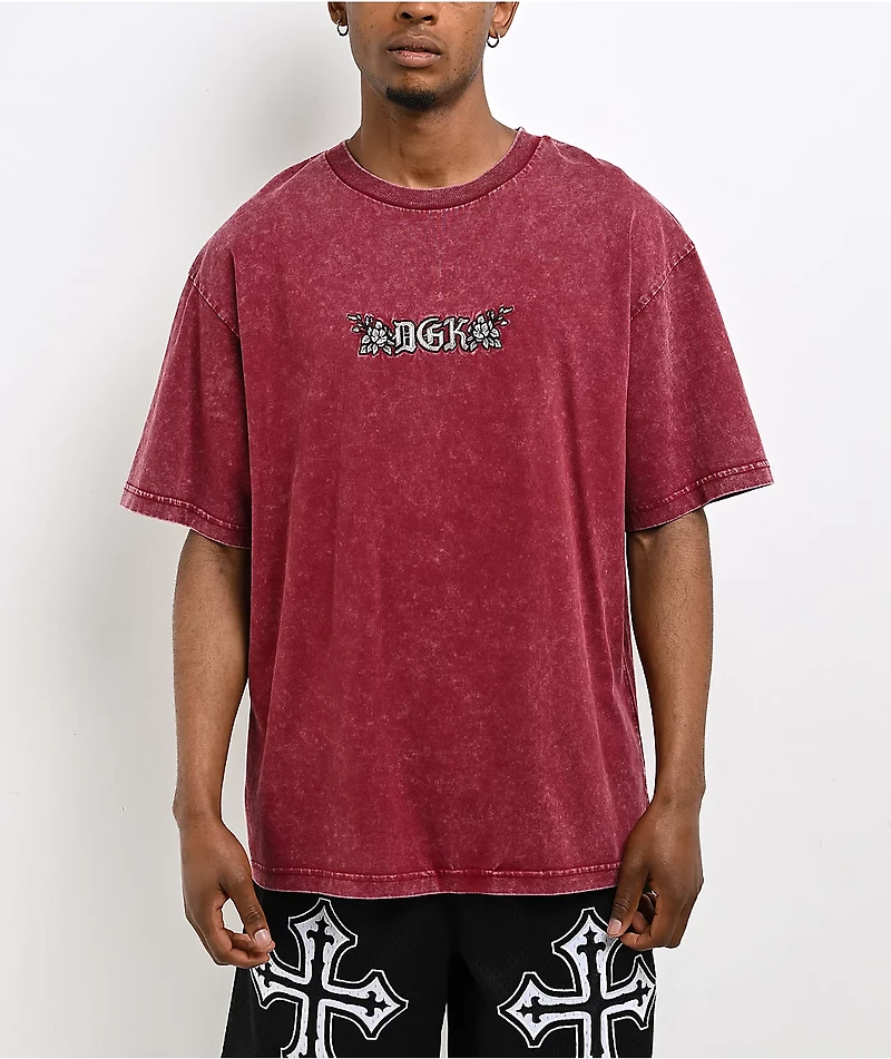DGK Saint Red Wash T-Shirt