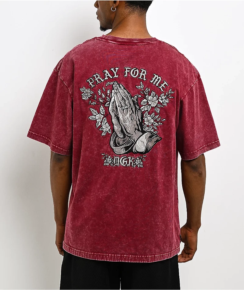 DGK Saint Red Wash T-Shirt