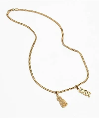 DGK Santa Maria 22" Gold Necklace
