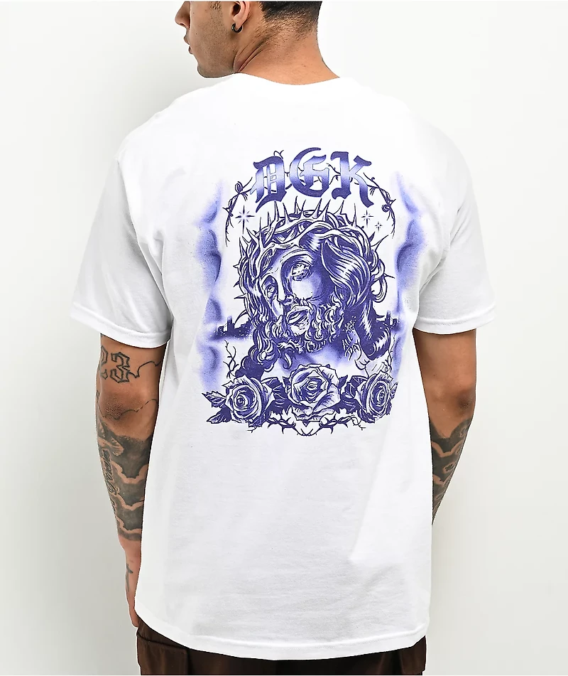 DGK Save Us White T-Shirt