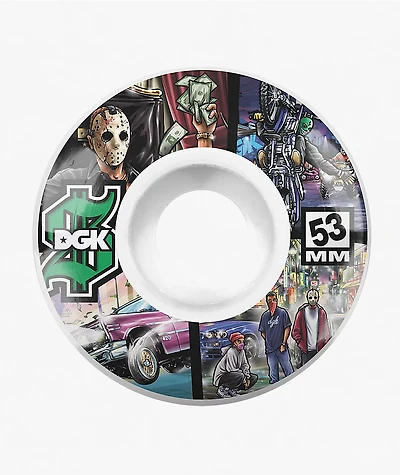 DGK Scrapbook 53mm 101a Skateboard Wheels