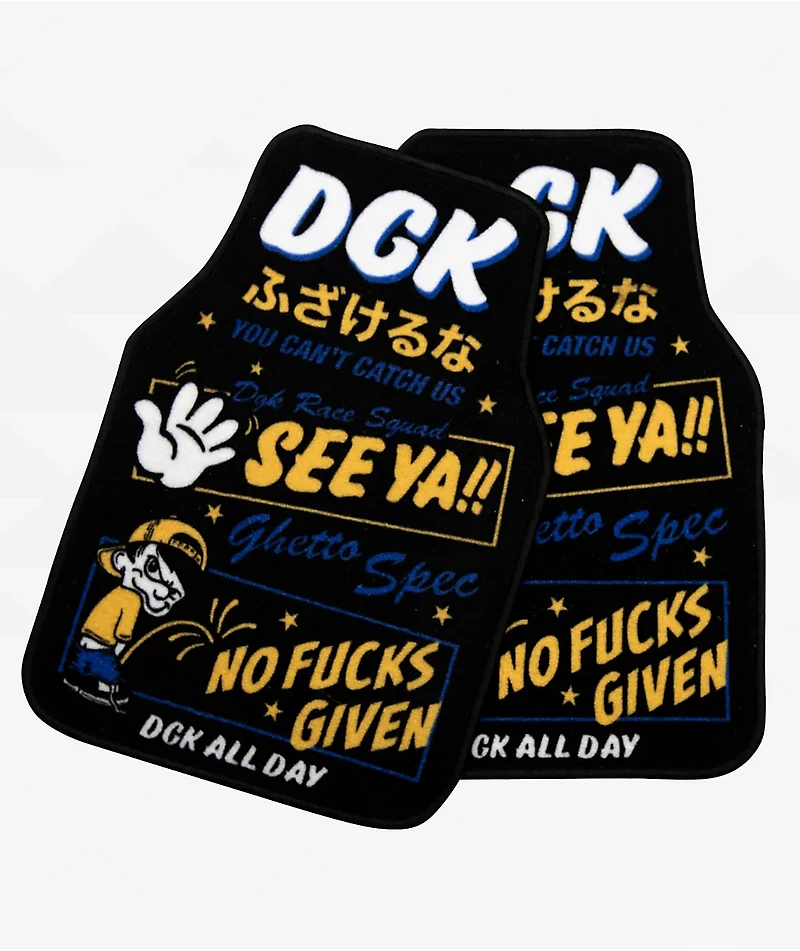 DGK See Ya Car Floor Mats