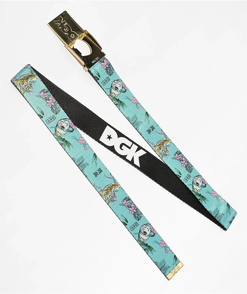 DGK Sensei Turquoise Web Belt