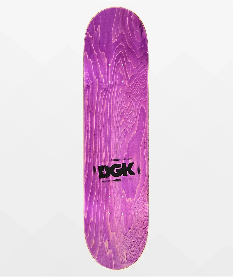 DGK Shanahan Ghetto Psych 8.25" Skateboard Deck
