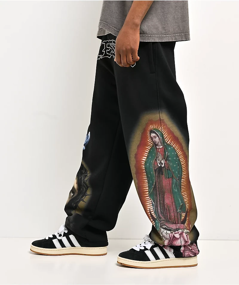 DGK Shrine Black Sweatpants