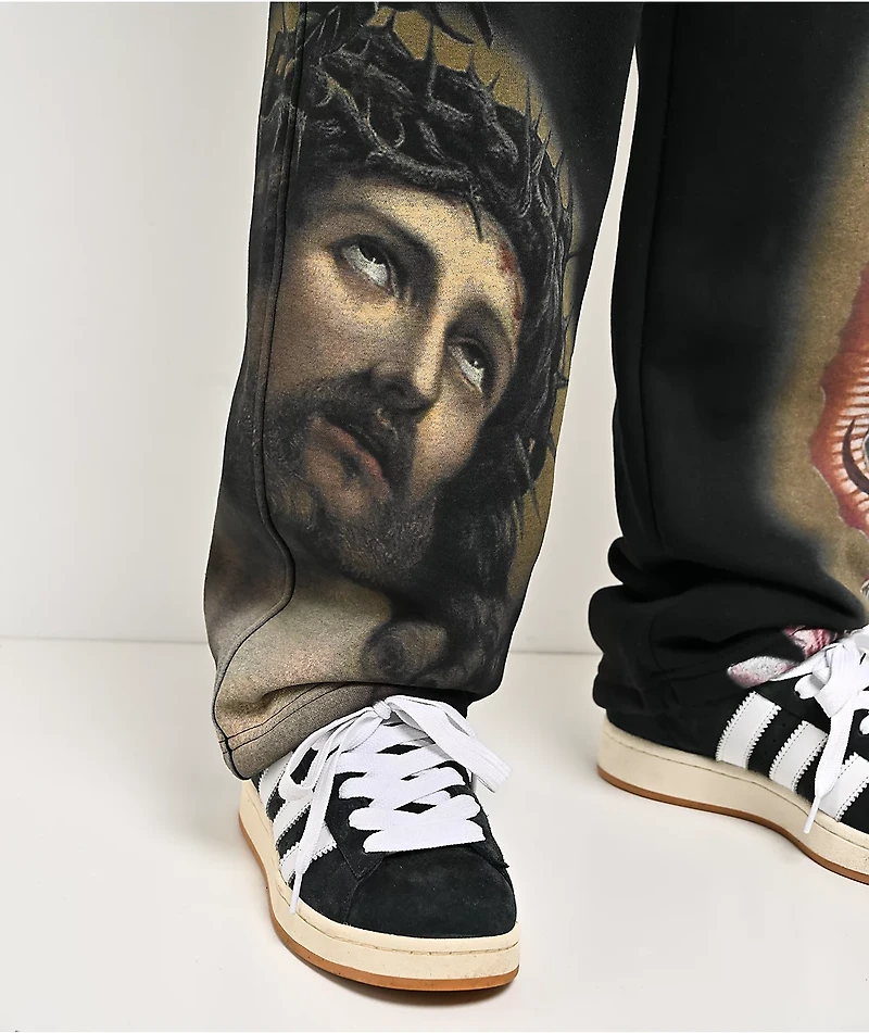 DGK Shrine Black Sweatpants