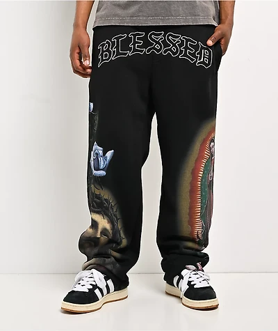 DGK Shrine Black Sweatpants