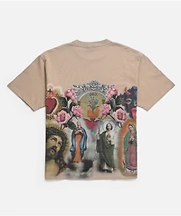 DGK Shrine Tan Wash Boxy T-Shirt