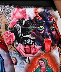 DGK Shrine White Mesh Shorts