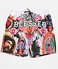 DGK Shrine White Mesh Shorts