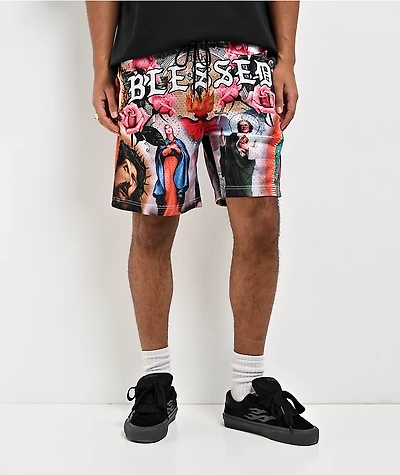 DGK Shrine White Mesh Shorts