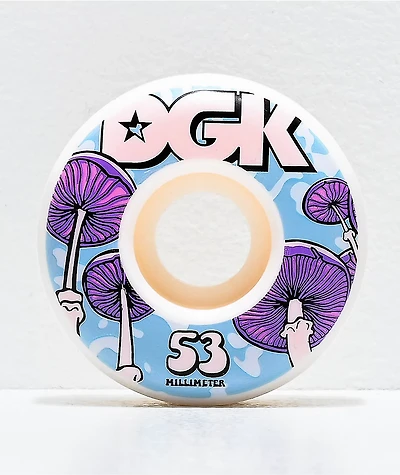 DGK Shrooms 53mm 101a Skateboard Wheels