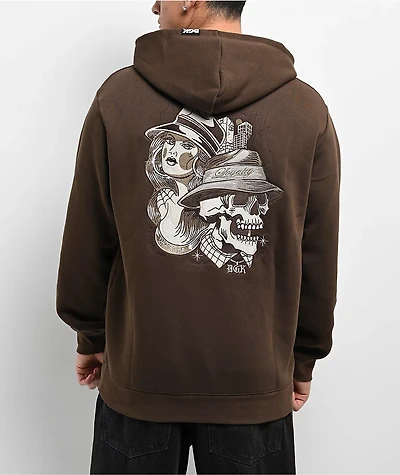 DGK Soreno Brown Hoodie