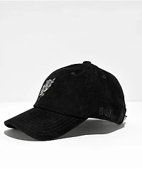 DGK Stay True Black Corduroy Strapback Hat