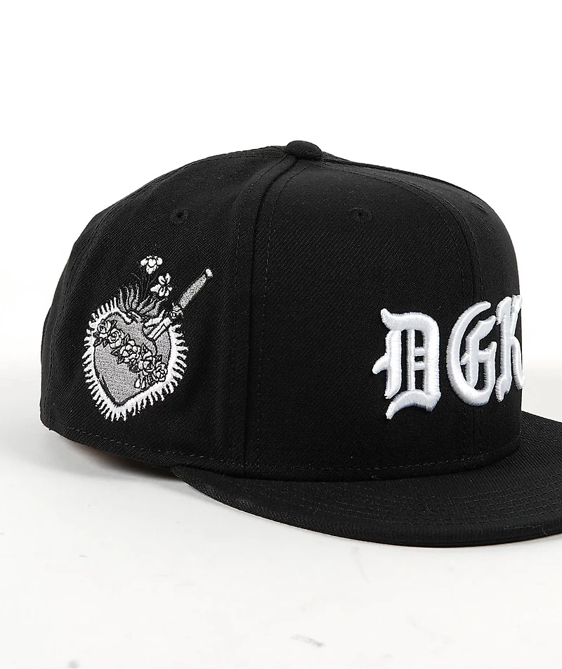 DGK Stay True Black Snapback Hat