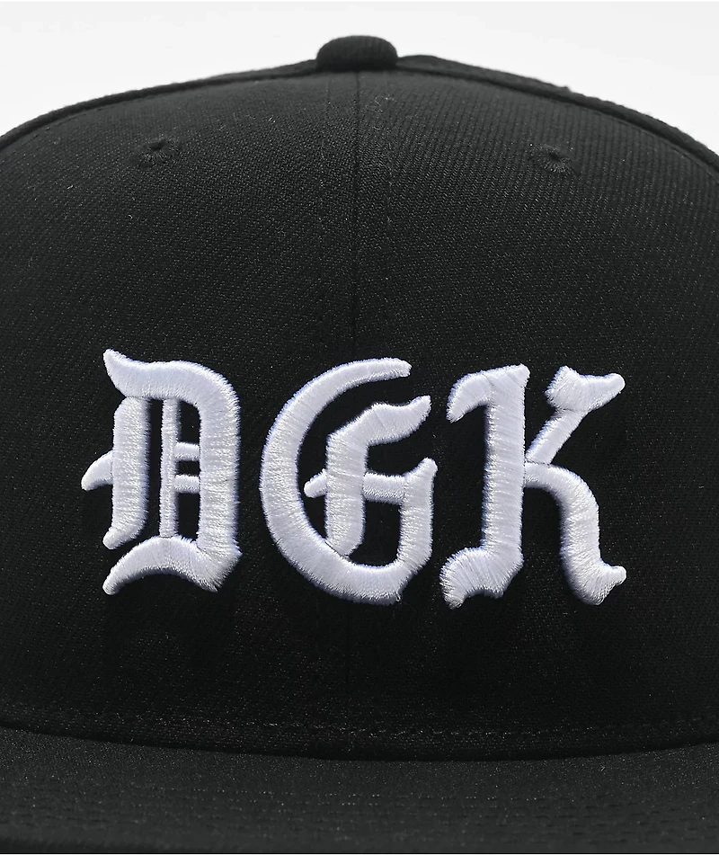 DGK Stay True Black Snapback Hat