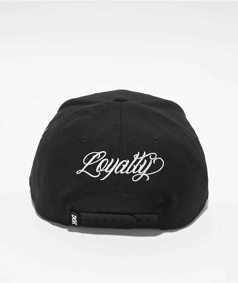 DGK Stay True Black Snapback Hat