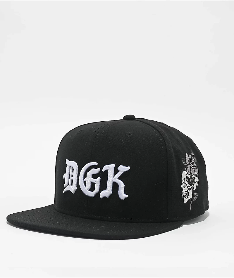 DGK Stay True Black Snapback Hat