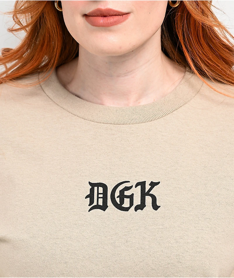 DGK Stay True Sand Long Sleeve T-Shirt