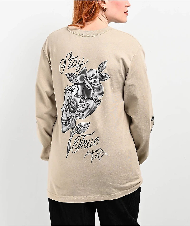 DGK Stay True Sand Long Sleeve T-Shirt