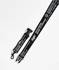 DGK Survival Black Lanyard