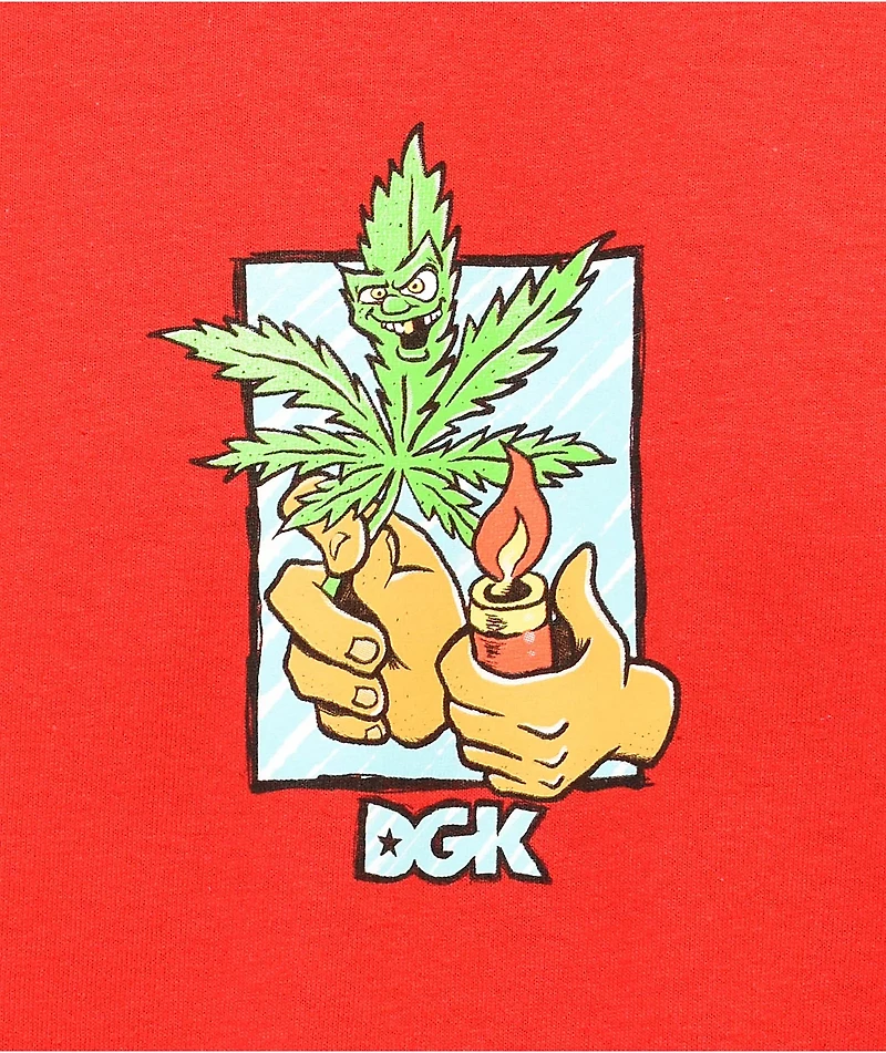 DGK Talking Dro Red T-Shirt