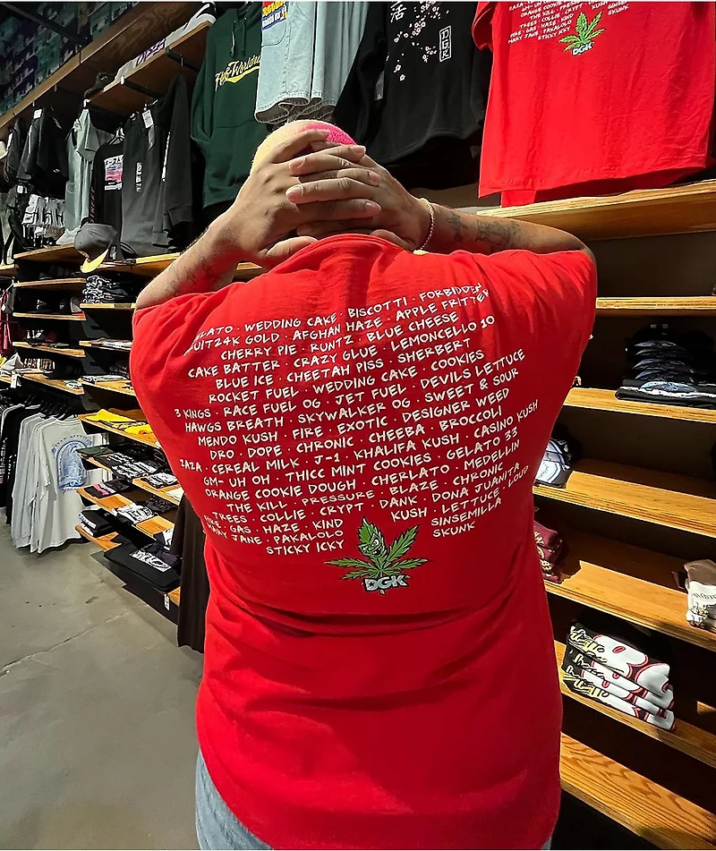 DGK Talking Dro Red T-Shirt