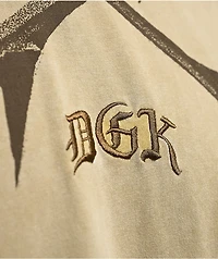 DGK Thorn Light Brown Wash Boxy T-Shirt