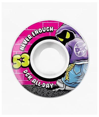 DGK Throwie 53mm 101a Skateboard Wheels