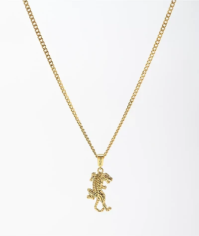 DGK Tiger Style Gold Chain Necklace
