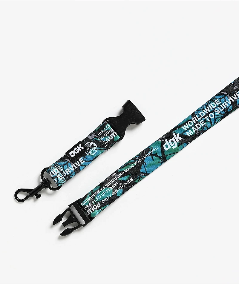 DGK Timber Camo Lanyard