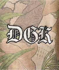 DGK Timber Camo Wash Zip Hoodie