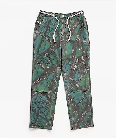 DGK Timber Mint Vintage Wash Canvas Carpenter Jeans