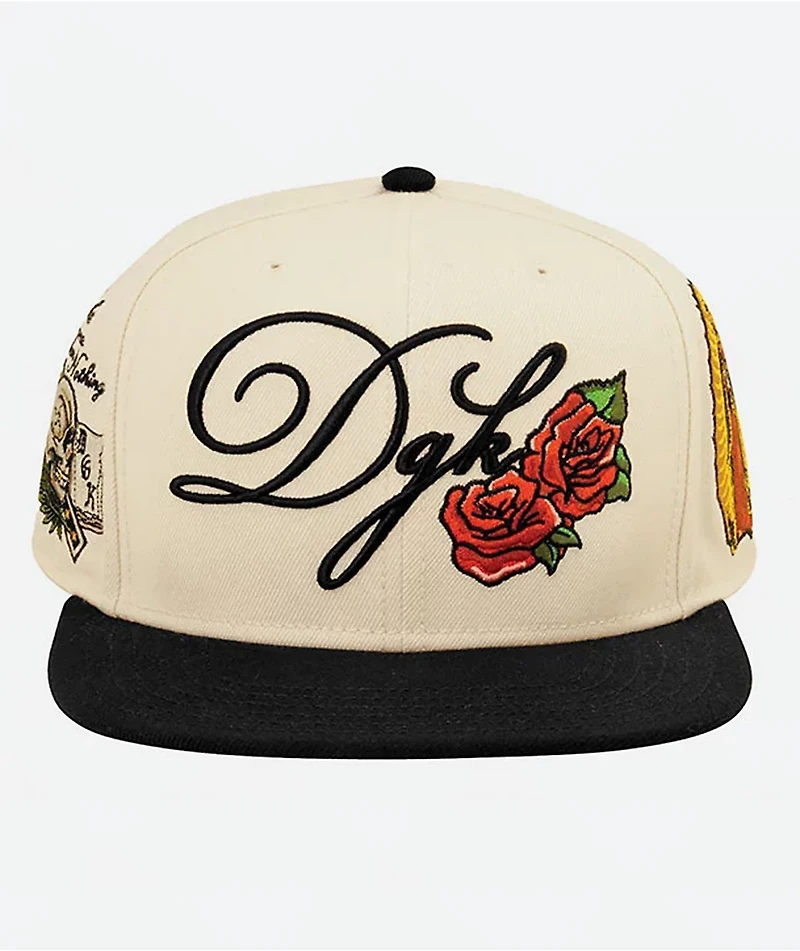 DGK Trinidad Natural Snapback Hat