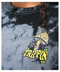 DGK Trippin' Black Tie Dye T-Shirt