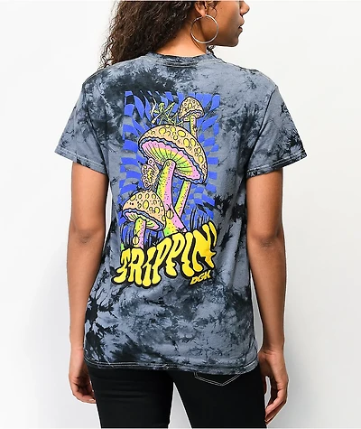 DGK Trippin' Black Tie Dye T-Shirt